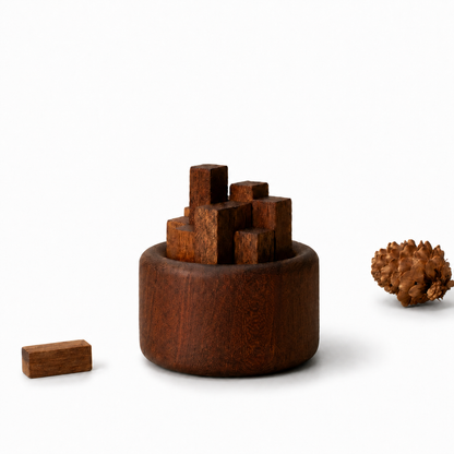 Solid Wood Aroma Diffuser Block