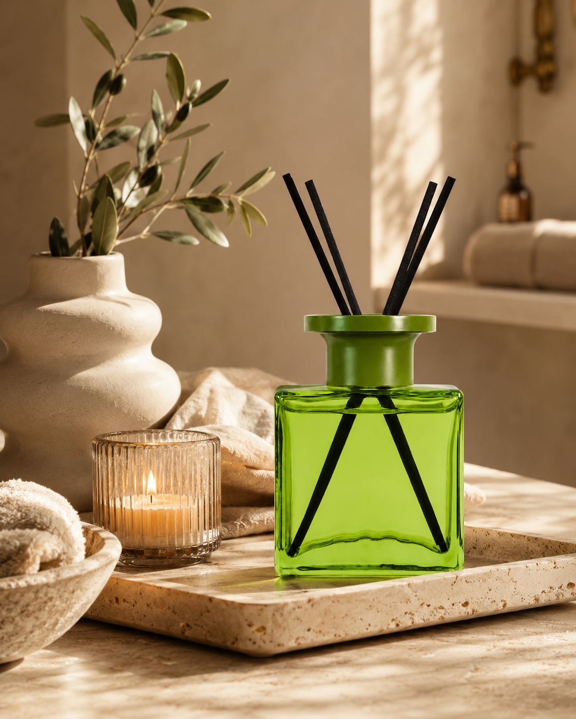 Osmanthus Longjing Tea Reed Diffuser
