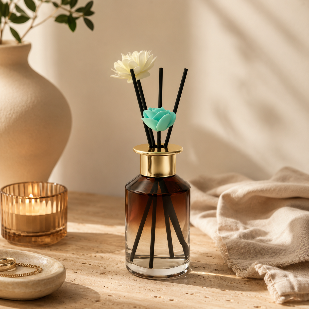 Amber Glass Reed Diffuser