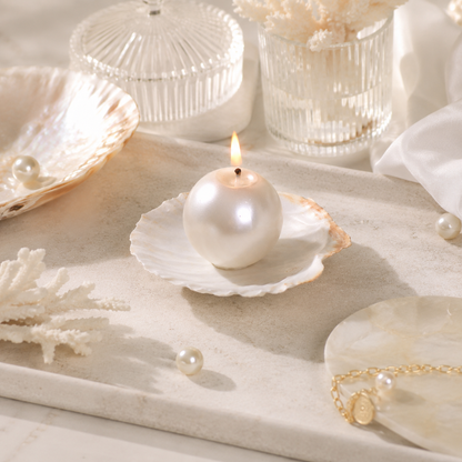 Pearl Shell Scented Candle