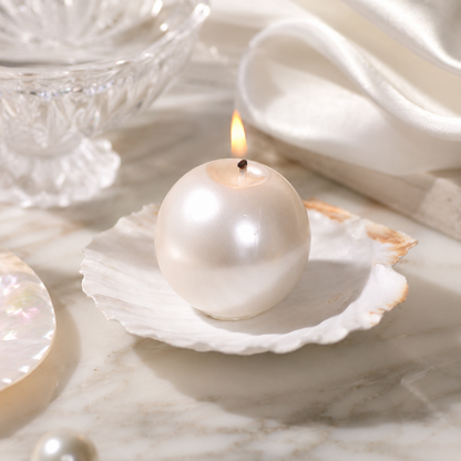 Pearl Shell Scented Candle