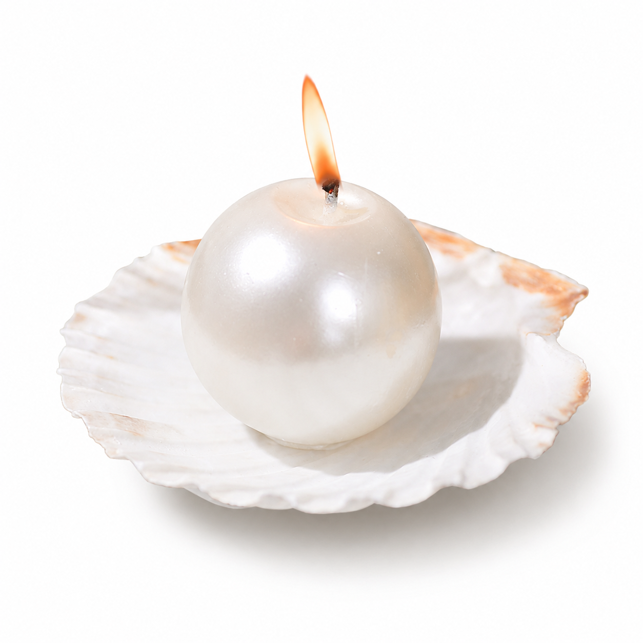 Pearl Shell Scented Candle