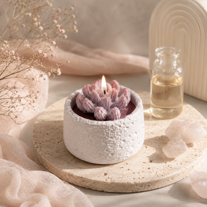 Ebony Bluebell Succulent Aroma Stone Diffuser