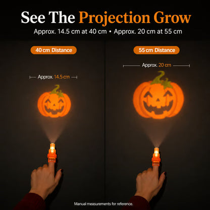 🔥Last Day 50% OFF | Halloween Finger Projector Lights - The Ultimate Trick-or-Treat Party Pack!