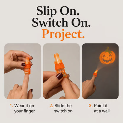 🔥Last Day 50% OFF | Halloween Finger Projector Lights - The Ultimate Trick-or-Treat Party Pack!
