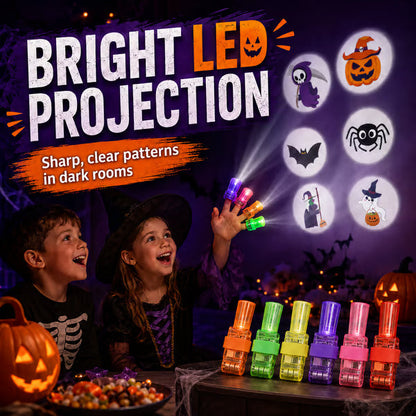 🔥Last Day 50% OFF | Halloween Finger Projector Lights - The Ultimate Trick-or-Treat Party Pack!