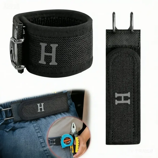 2026 US SummerVibes | Tactical Metal Hook Elastic Belt (Unisex) - Patented No - Buckle Invisible Design / EDC / EveryDayCarry / Soft Adjustable Side Waist Belt Pocket belts for men